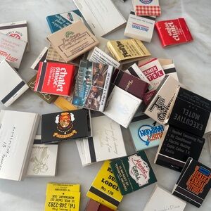 Vintage Matchbook Collection #50 box